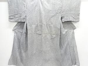 アンティーク　有松鳴海本絞り　縞模様男物着物